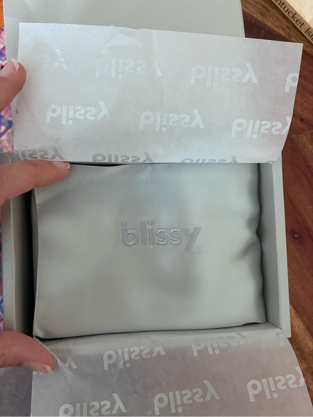Bliss Silver Pillowcase Set - Luxe Shimmer - Picture 2 of 2